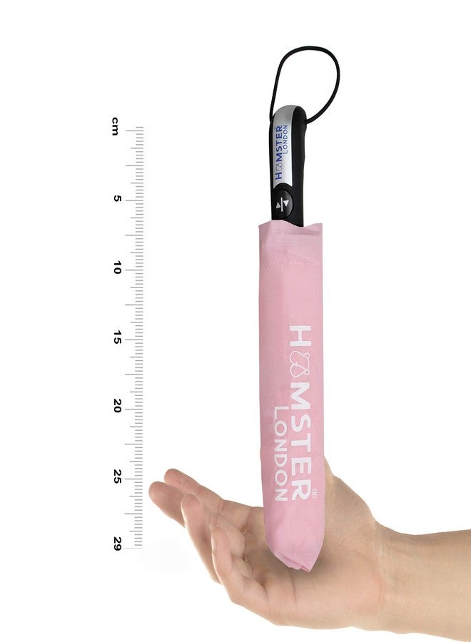 HAMSTER London Automatic Umbrella with UV Coating (Pink, Auto-Open & Close Function) - Image 5